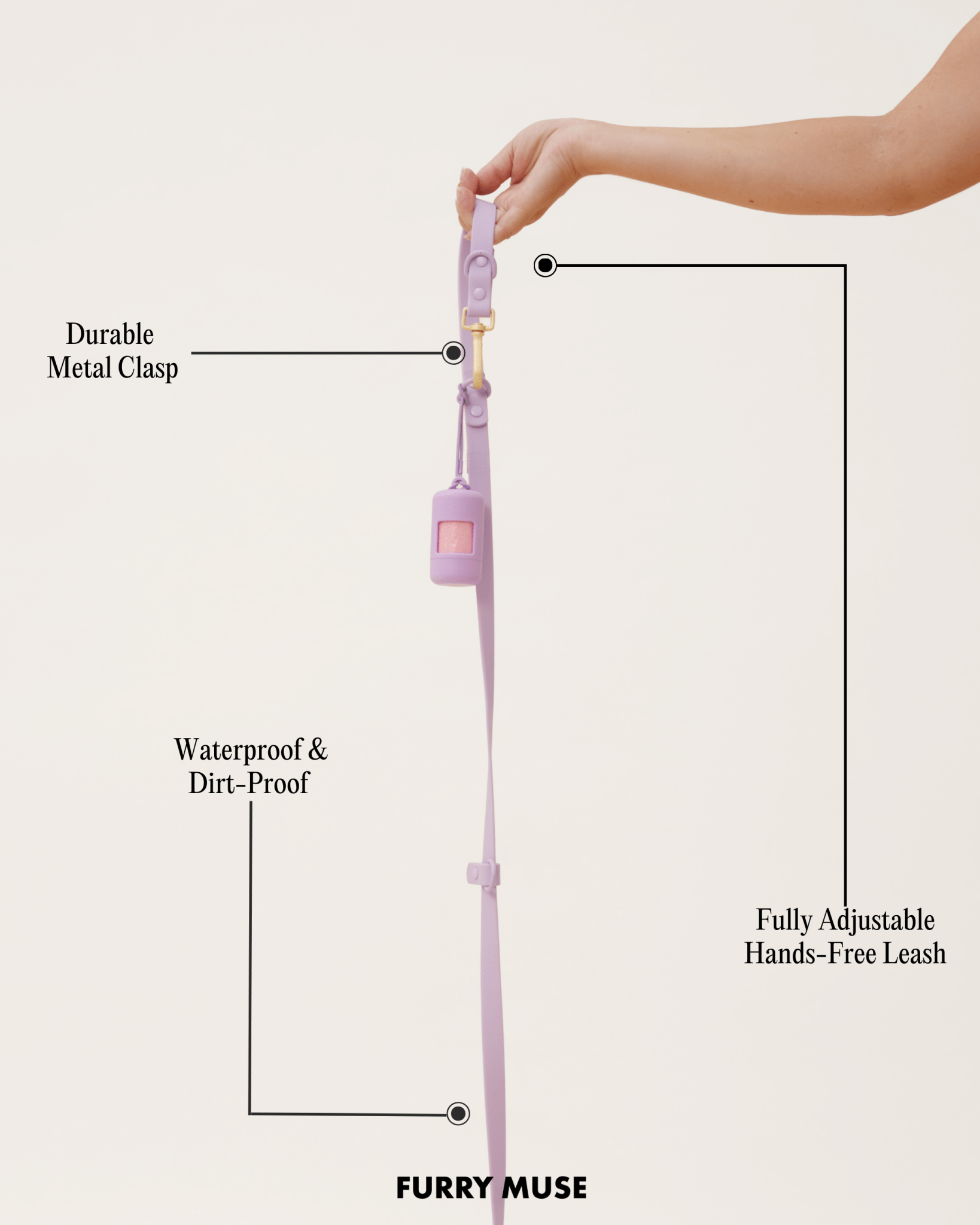 Wander! Multiway Leash -  Ballerina
