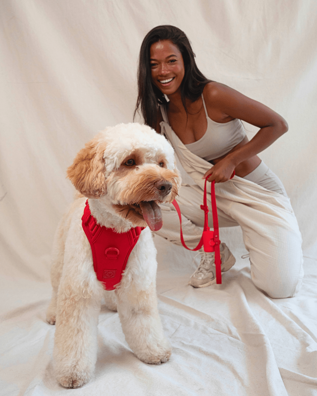 Wander! Poop Bag Pouch - Cherry